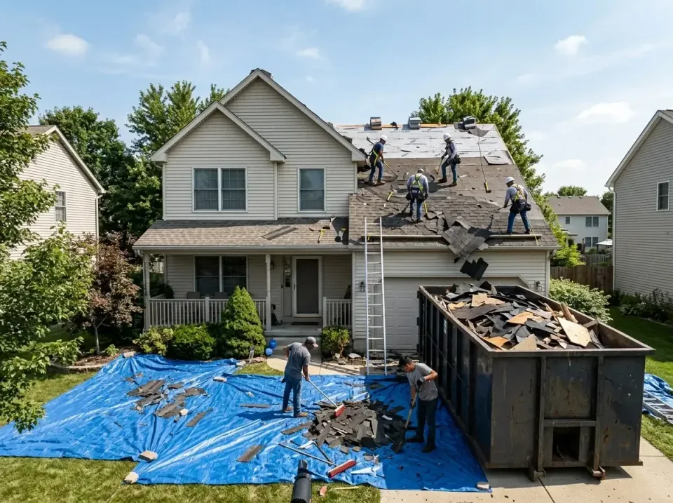 roof-replacement-debris-remova-004 — frequently asked questions, Cheapest Dumpster Rentals in Stockton, CA